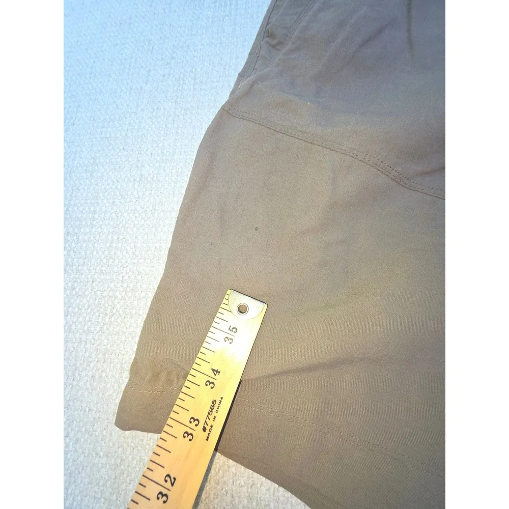 The North Face Horizon Cargo Shorts Mens 35 Khaki Tan Lightweight Hiking Outdoor